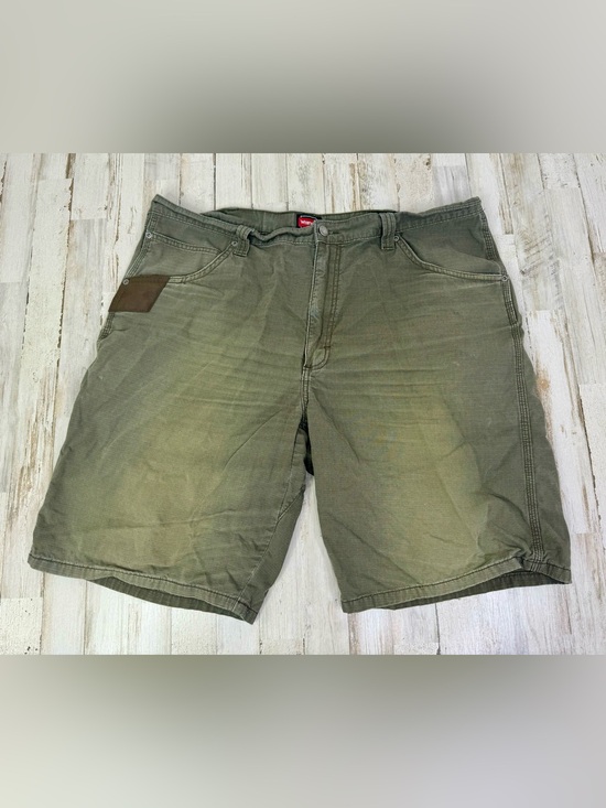 Wrangler Other - Wrangler Workwear Shorts Mens 40 Green Utility Canvas Hike Workwear